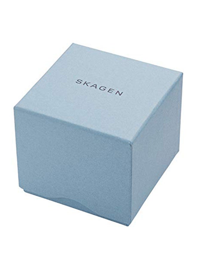 سكاجين ساعة يد عصرية بعقارب وخاصية عرض التاريخ - مقاس 45 مم - لون رمادي للرجال - Image 2