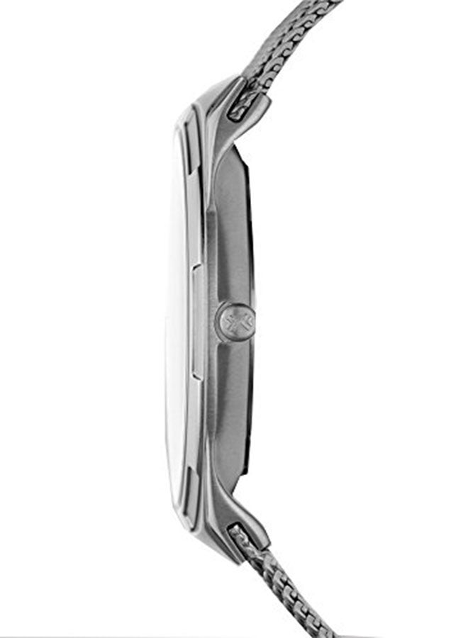 سكاجين ساعة يد عصرية بعقارب وخاصية عرض التاريخ - مقاس 45 مم - لون رمادي للرجال - Image 3