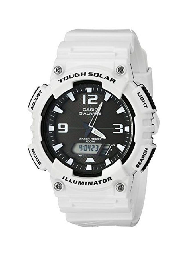 كاسيو ساعة يد بعقارب ورقمية أنيقة للرجال - Image 1