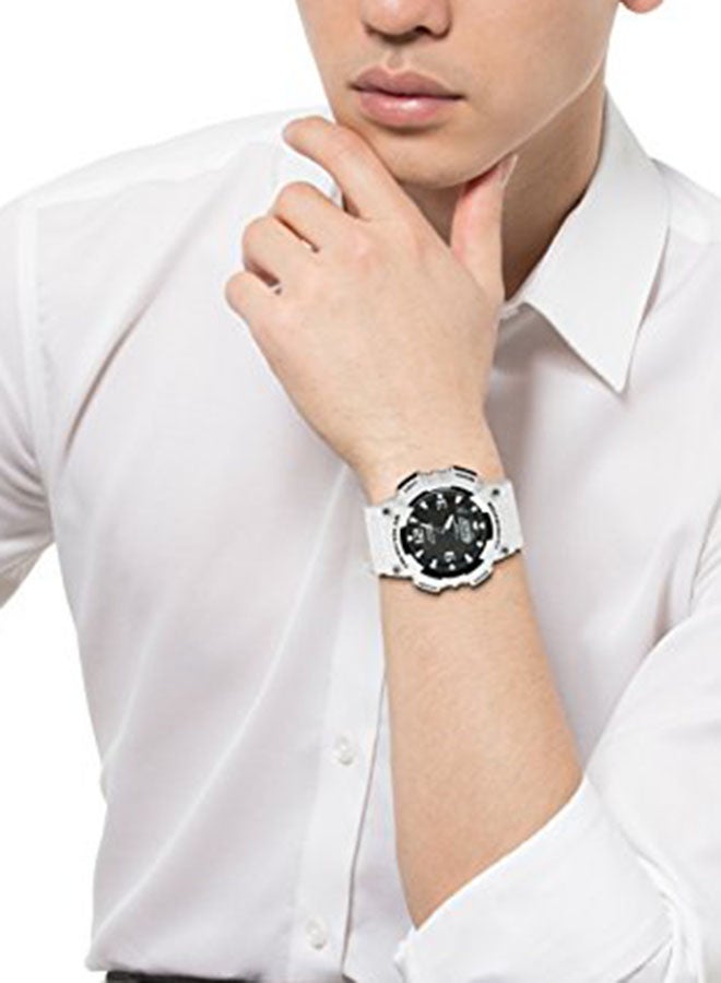 كاسيو ساعة يد بعقارب ورقمية أنيقة للرجال - Image 3