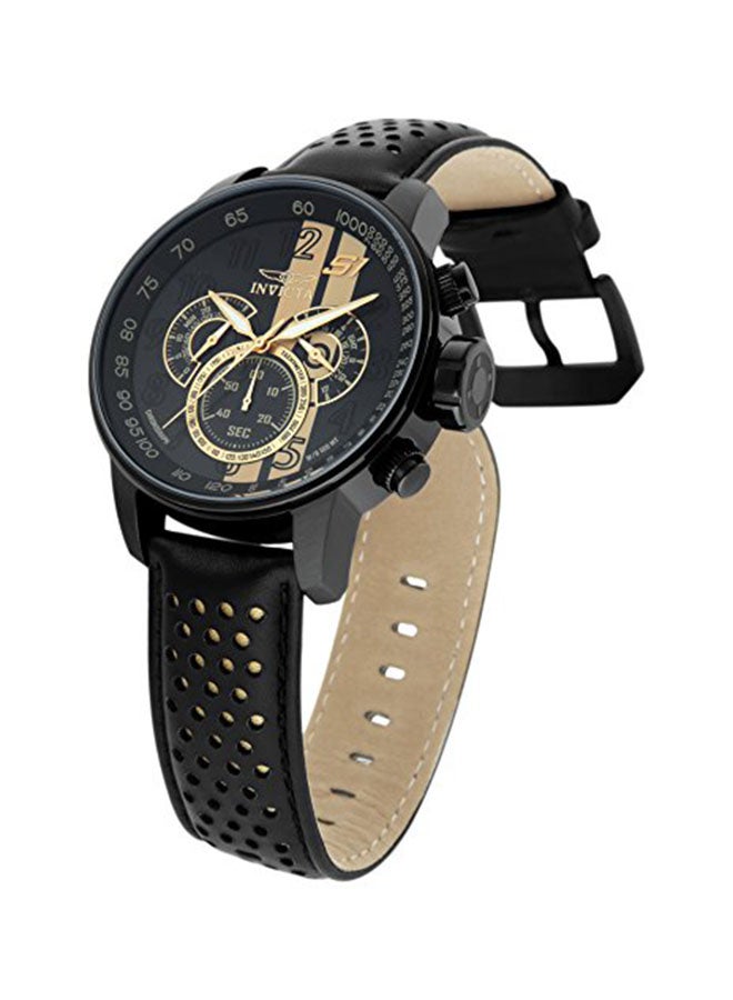 Men's Stylish Analog Wrist Watch - 43 mm - Black - v1626589760/N48250749A_4