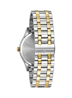 Men's Stylish Analog Wrist Watch - 43 mm - Silver/Gold - v1626589769/N48250801A_2