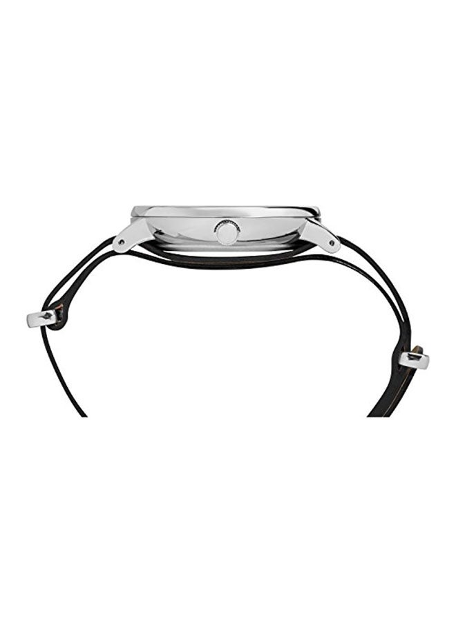 تيميكس ساعة يد عصرية بعقارب - قياس 43 مم - لون أسود للرجال - Image 3