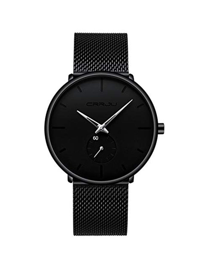 FIZILI - Stylish Analog Wrist Watch MGX2150-005 - 45 mm - Black - Image 1