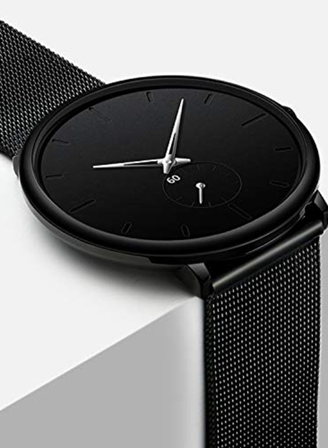 FIZILI - Stylish Analog Wrist Watch MGX2150-005 - 45 mm - Black - Image 1
