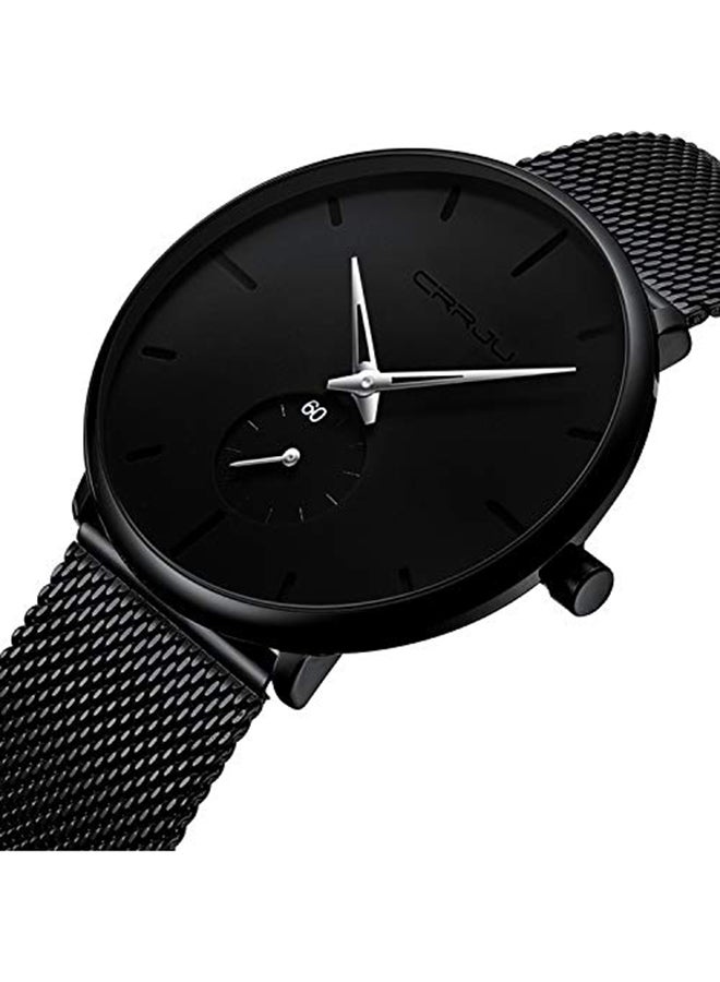 FIZILI - Stylish Analog Wrist Watch MGX2150-005 - 45 mm - Black - Image 1