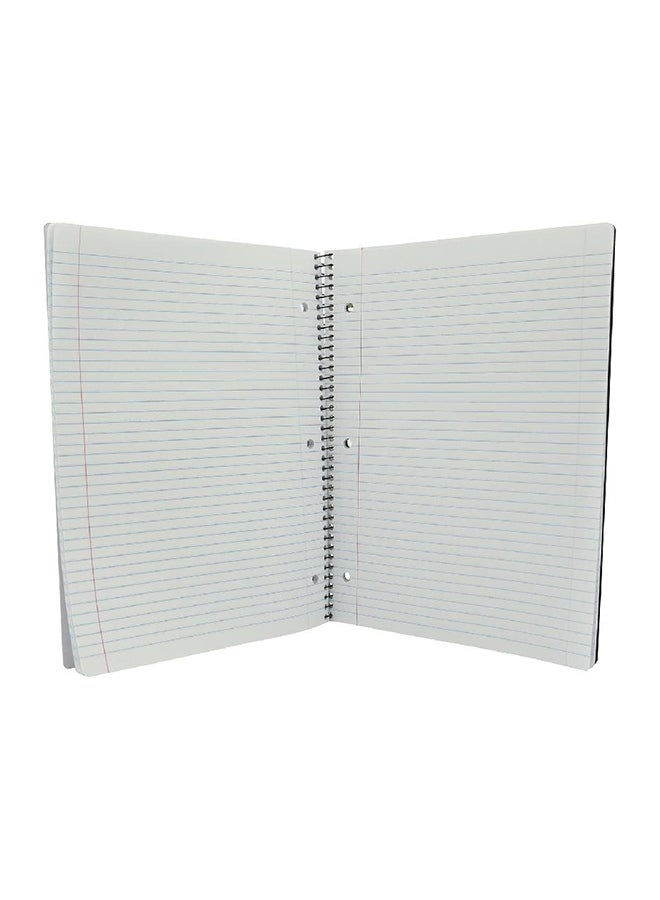 ROCO A4 100-Sheets Single-Ruled Arabic Notebook Light Grey - Image 2