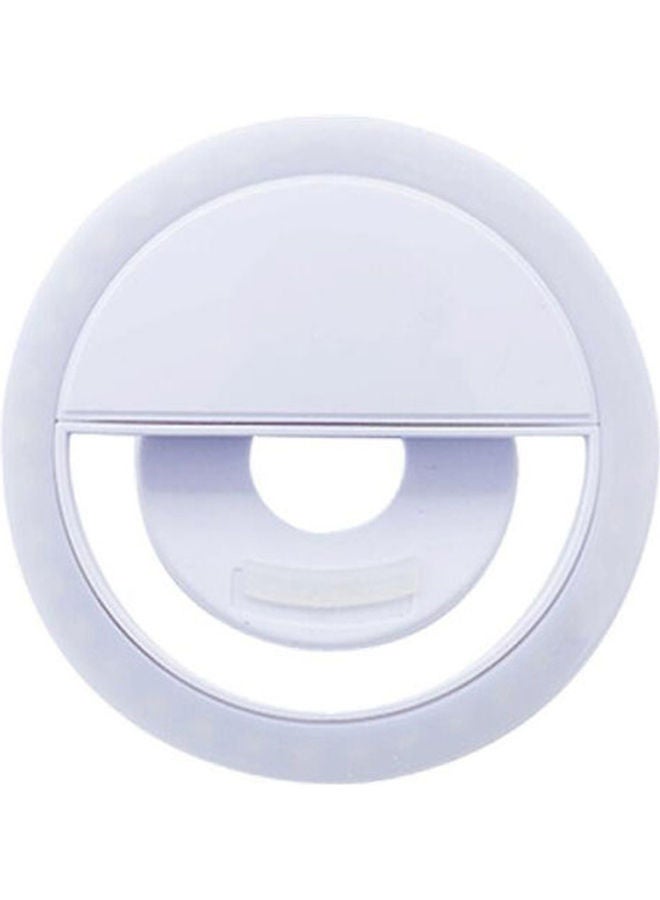 أمتكو مصباح LED حلقي لتصوير السيلفي أبيض  - Image 1