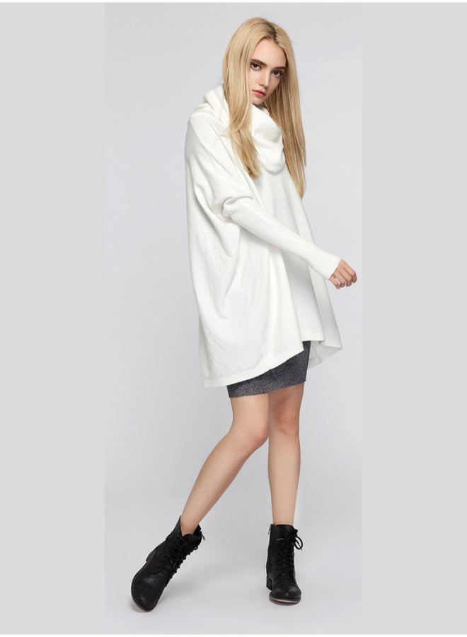 Joychic Fashionable Casual Sweater White  - Image 4