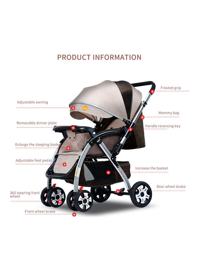 كيدل عربة أطفال سعة طفل واحد - Image 4