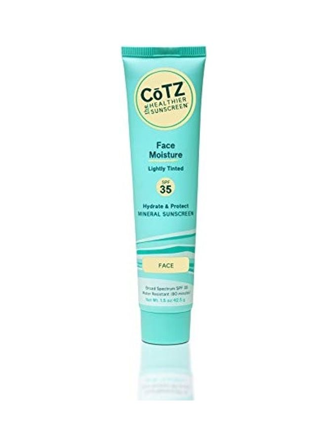 CoTZ Moisture Lightly Tinted Mineral Sunscreen Pink 42.5grams - Image 1