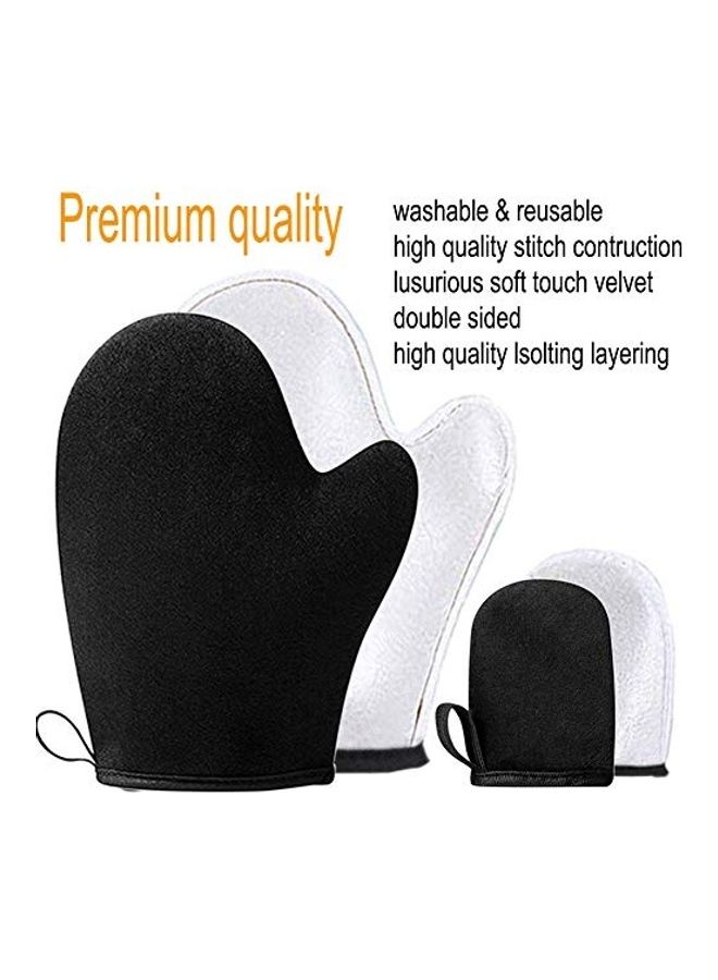 stusgo Set Of 4 Self Tanning Mitt Applicator Kit Black 27inch  - Image 2