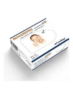Avenova 30-Piece Absorbable Wipes White 7x4.35inch  - Image 1
