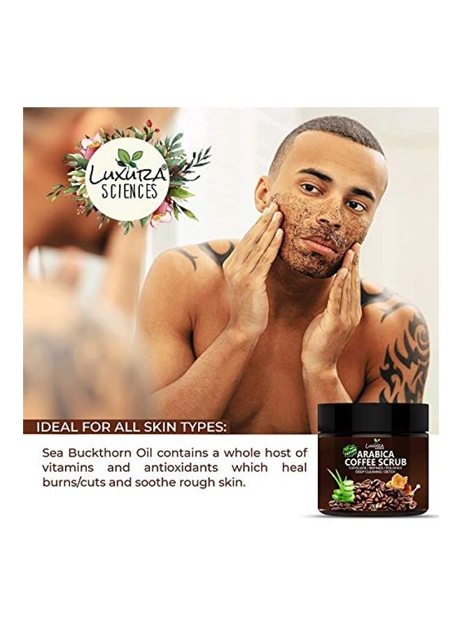Luxura Sciences Natural Arabica Coffee Scrub Brown  - Image 2