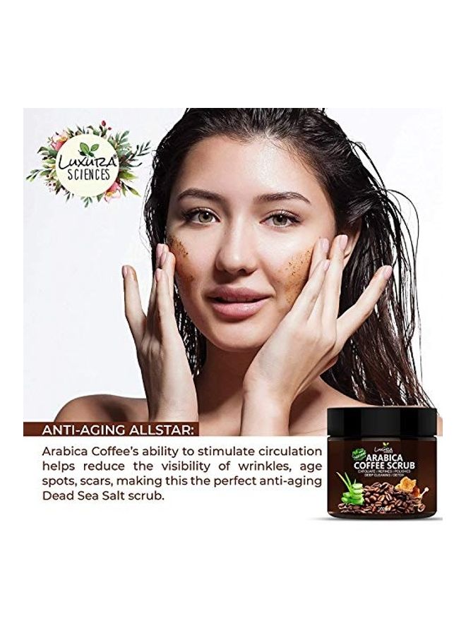Luxura Sciences Natural Arabica Coffee Scrub Brown  - Image 4