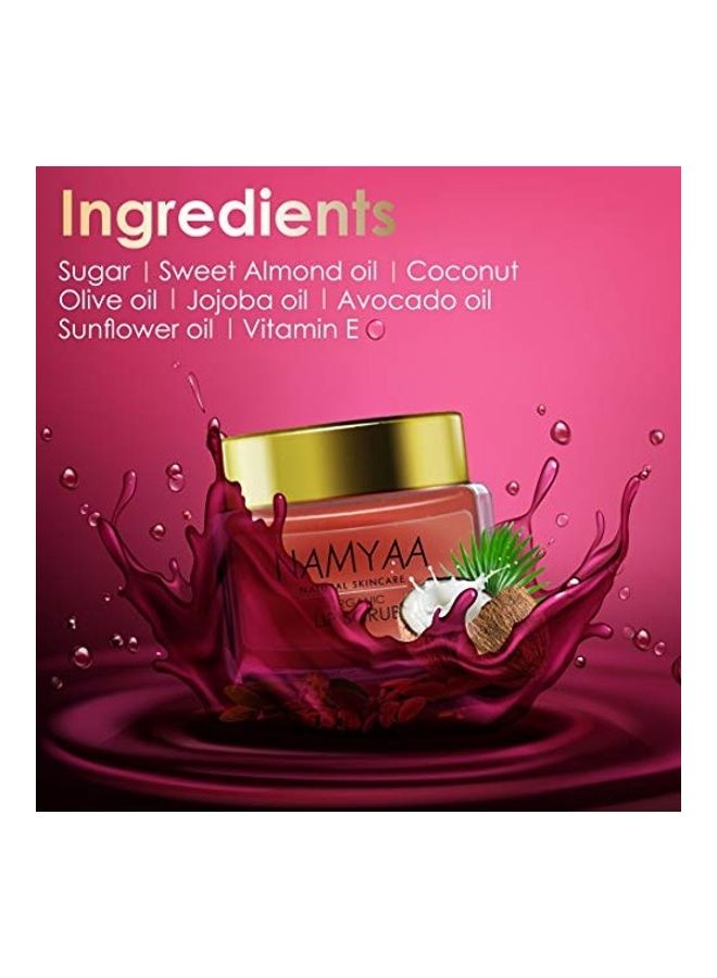 NAMYAA Organic Lip Scrub Orange 15grams - Image 2