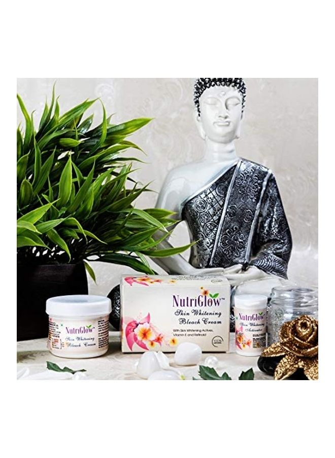 NUTRIGLOW Pack Of 2 Papaya Fruit Bleach Cream And Skin Whitening Bleach Cream Clear 2.755905509X5.905511805X5.118110231inch - Image 2