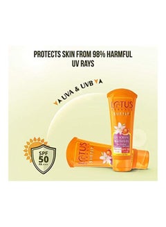 LOTUS HERBALS Safe Sun Invisible Matte Gel SPF 50 Clear 5.118110231X1.968503935X1.08267716425inch  - Image 5