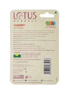 LOTUS HERBALS Lip Therapy Care Cherry 4grams  - Image 2