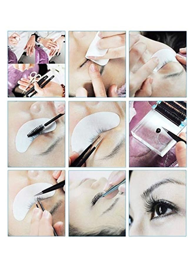 Digital Shoppy 10-Pair Eyelash Pad Yellow/Purple 1X2X2.1inch - Image 5