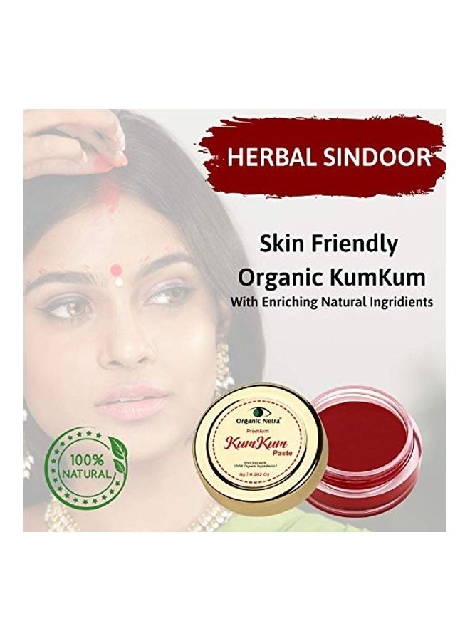 Organic Netra Kum Kum Sindoor Red - Image 4