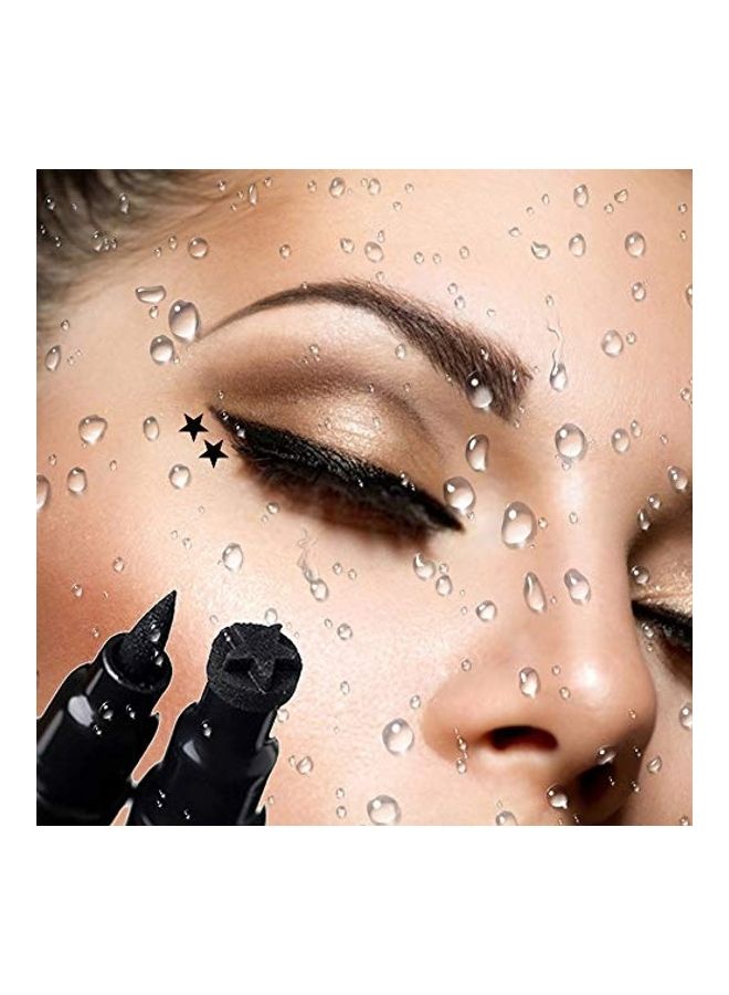 Pinkiou 4 In 1  Eyeliner Pencil Black - Image 4