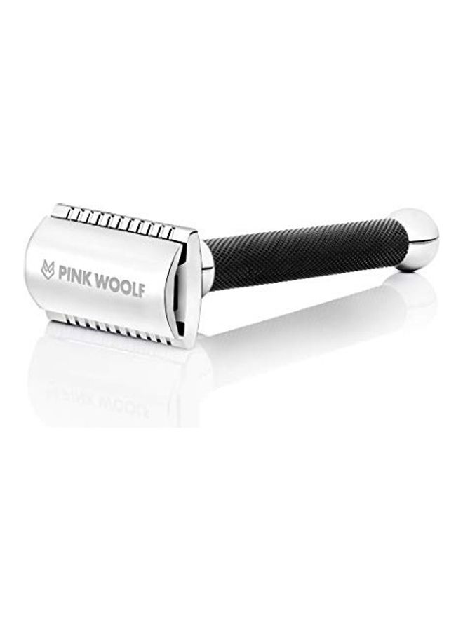 PINK WOOLF Classic DE Safety Razor Black - Image 2