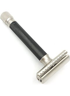 Parker Safety Razor Adjustable Double Edge Safety Razor Set Silver/Black  - Image 3