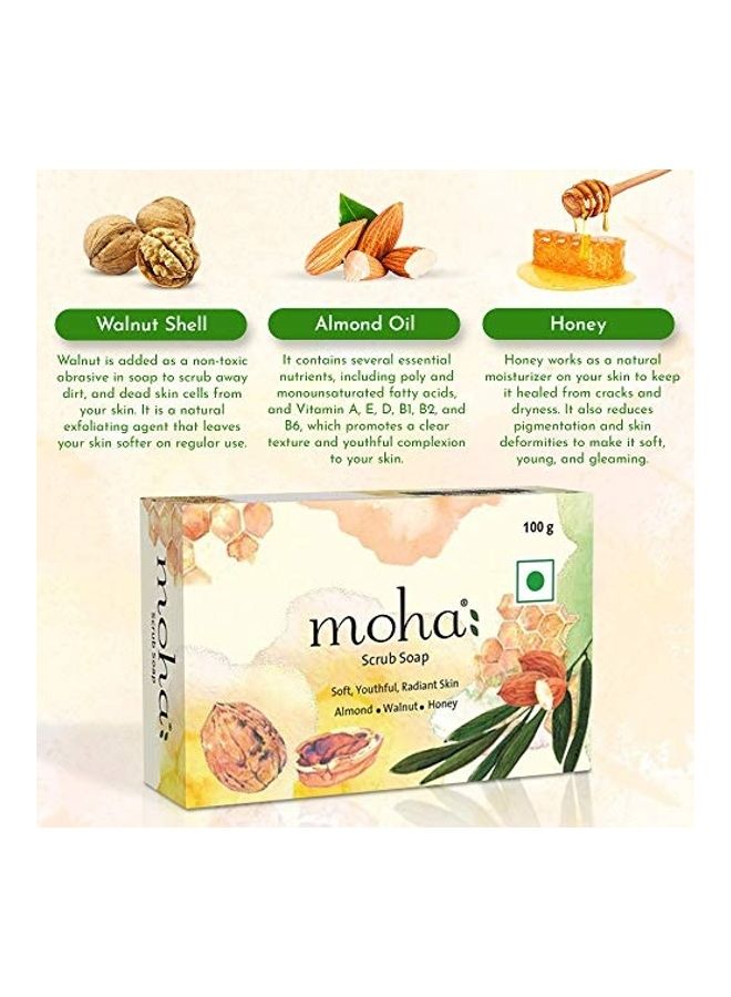 موها: صابون تقشير شفاف 100جرام - Image 3