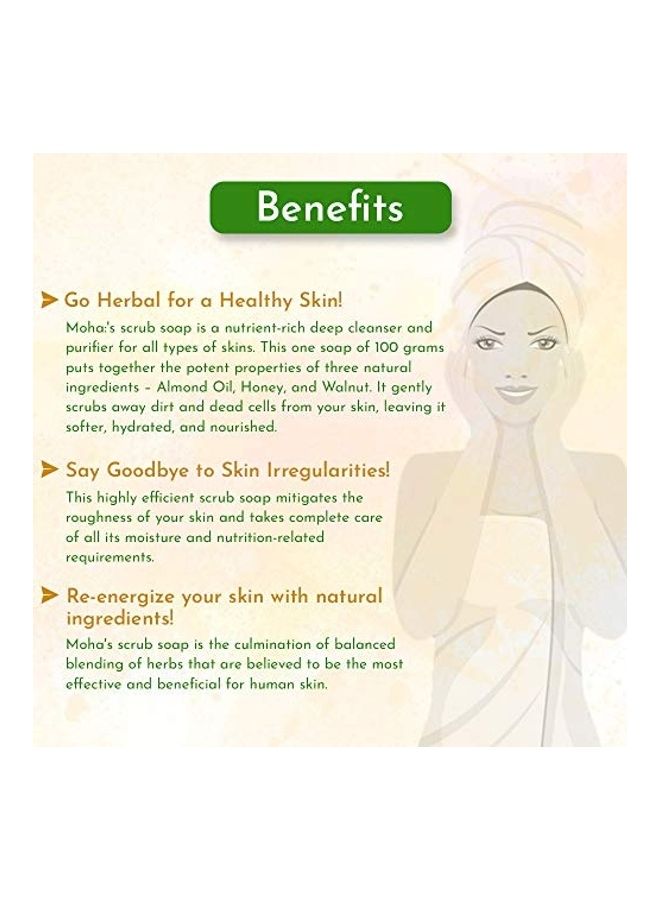 موها: صابون تقشير شفاف 100جرام - Image 4