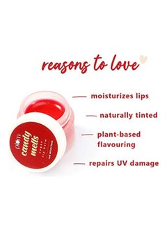 Plum Candy Melts Vegan Lip Balm Clear 1.45669X1.73228X1.81102inch  - Image 2