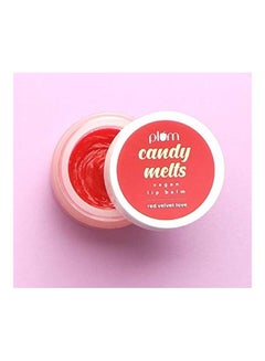 Plum Candy Melts Vegan Lip Balm Clear 1.45669X1.73228X1.81102inch  - Image 3