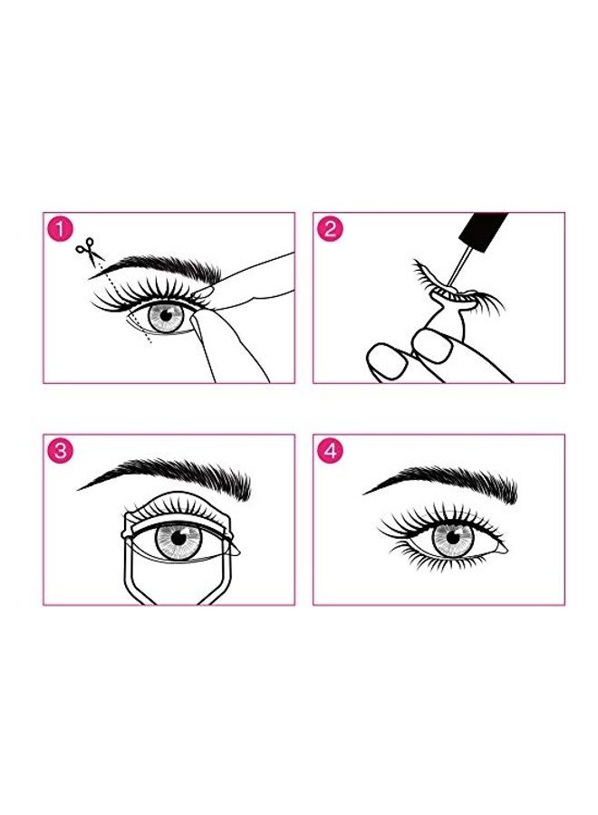 Calailis 3-Pair Of Faux Mink Eyelash Black - Image 4