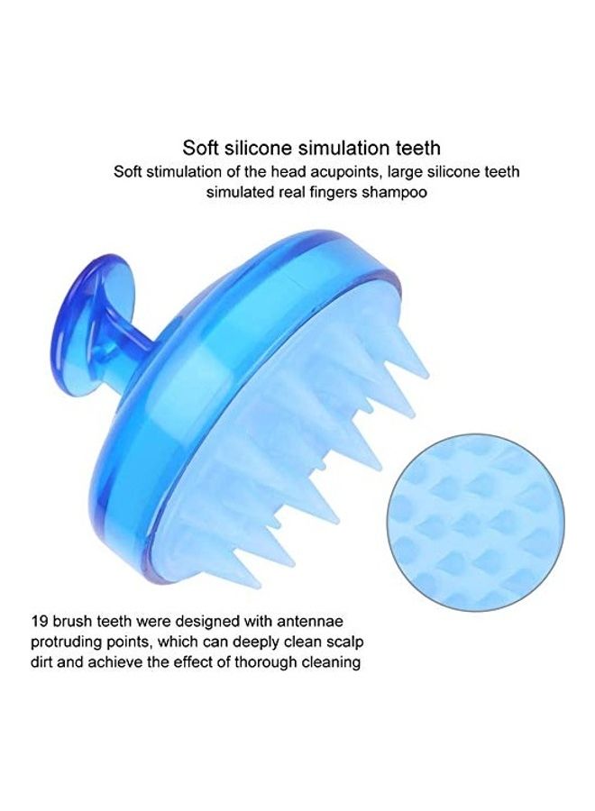 maycreate Scalp Shower Hairbrush Blue - Image 4