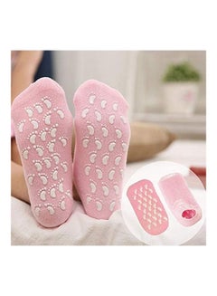 Vruta SPA Silicone Gel Socks Pink  - Image 1