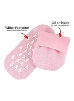 Vruta SPA Silicone Gel Socks Pink  - Image 5