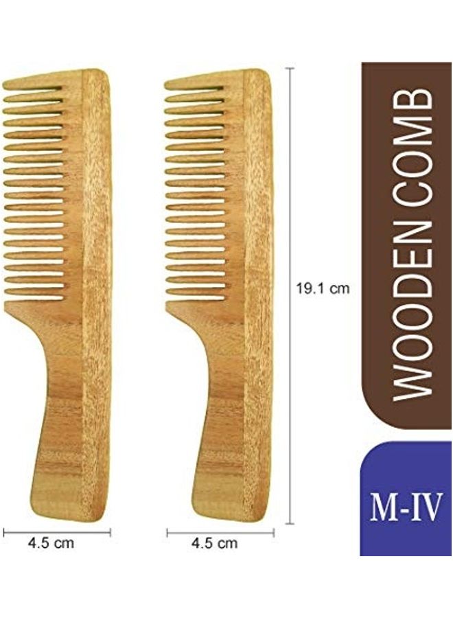 Herb Essential 2-Piece Comb Set Beige - Image 1