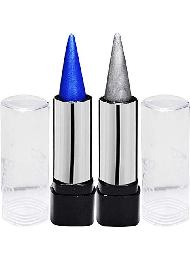 Pack Of 2 Kajal Blue/Silver - v1626600778/N49237577A_1