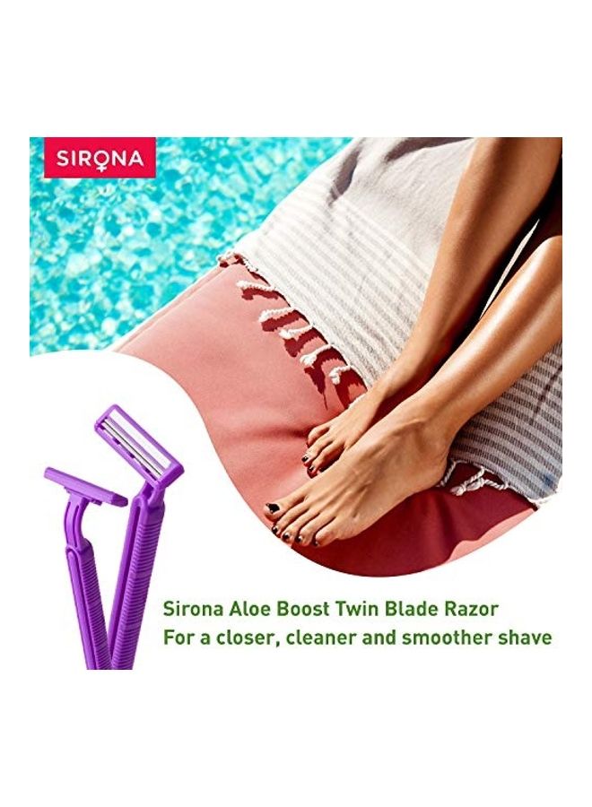 Sirona 5-Piece Hair Removal Razor Set Purple - Image 5