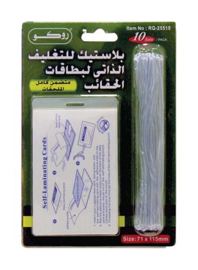 روكو ورق تغليف ذاتي اللصق من روكو، بطاقات أمتعة، مقاس 71 × 115 مم أزرق