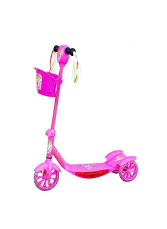 اس اف سكوتر دفع محمول وقابل للتعديل وردي 62x22x70سم - Image 2