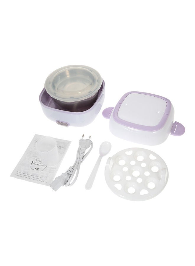Thermal Insulation Lunch Box Light Purple 17.7x17.5x16.5cm  - Image 2