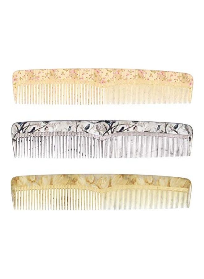 3-Piece Hair Combs Set Multicolour - v1626602390/N49238745A_1