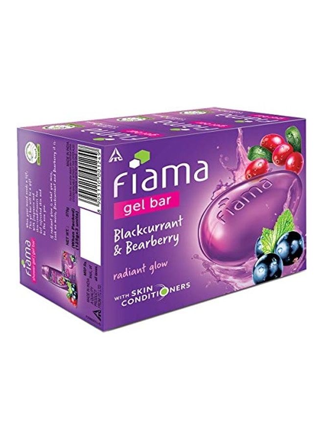 Fiama 3-Piece Blackcurrant And Bearberry Gel Bar Purple 125grams - Image 4