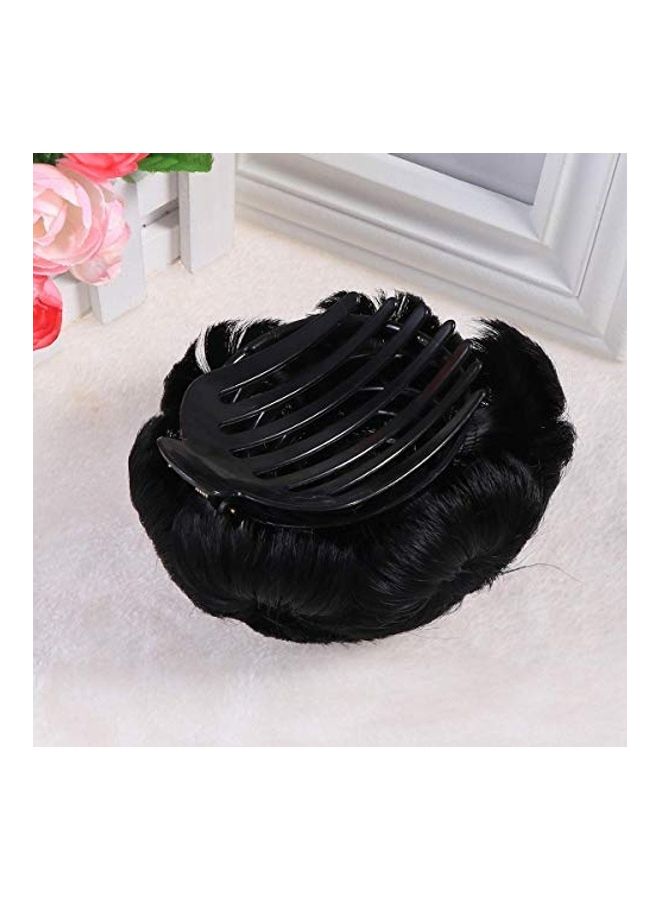 Stylish Hair Claw Bun Black One Sizecm - v1626602599/N49242920A_2