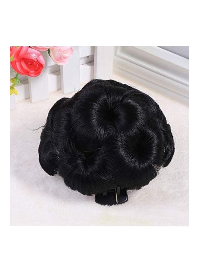 Stylish Hair Claw Bun Black One Sizecm - v1626602599/N49242920A_4