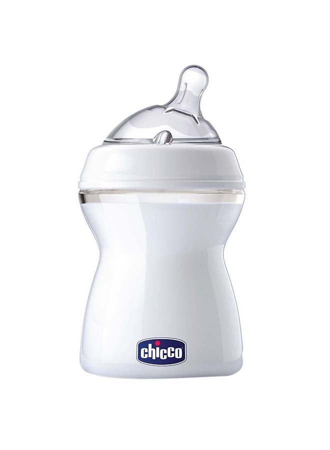 Chicco Natural Feeling Medium Flow Feeding Bottle White 2+ Months - 250 ml - Image 3