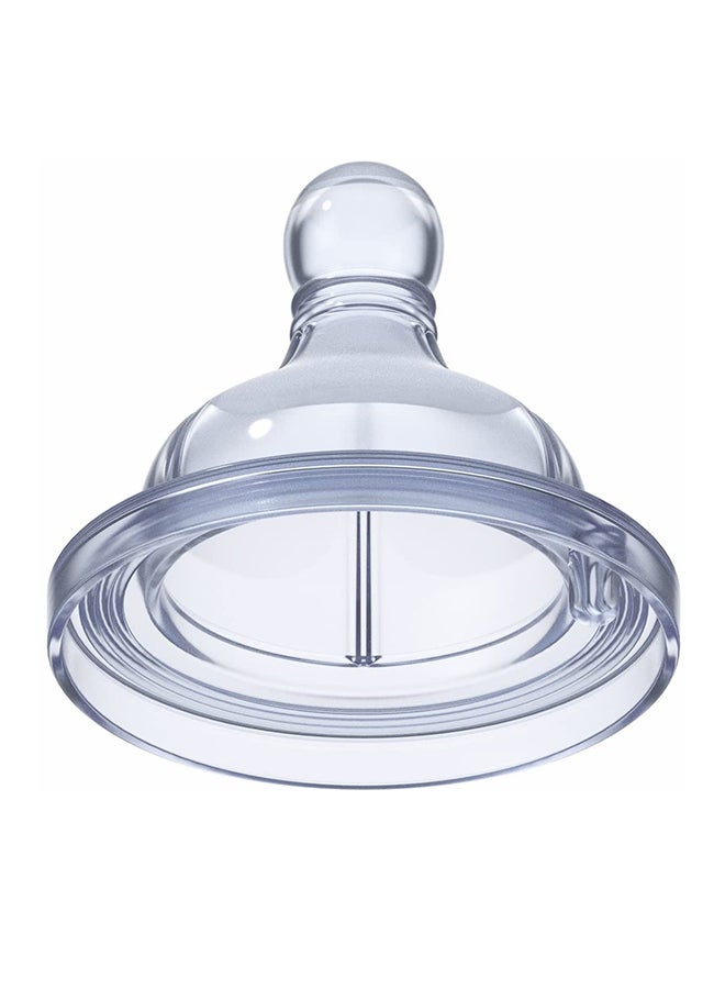 Chicco Well Being Physiological Teat With Advanced Anti Colic System Medium Flow 2m+ Silicone, 2 Pieces - Image 2