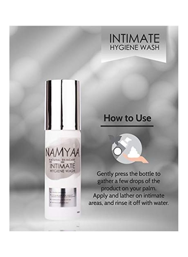 NAMYAA - Intimate Hygiene Wash Clear 100ml - Image 1