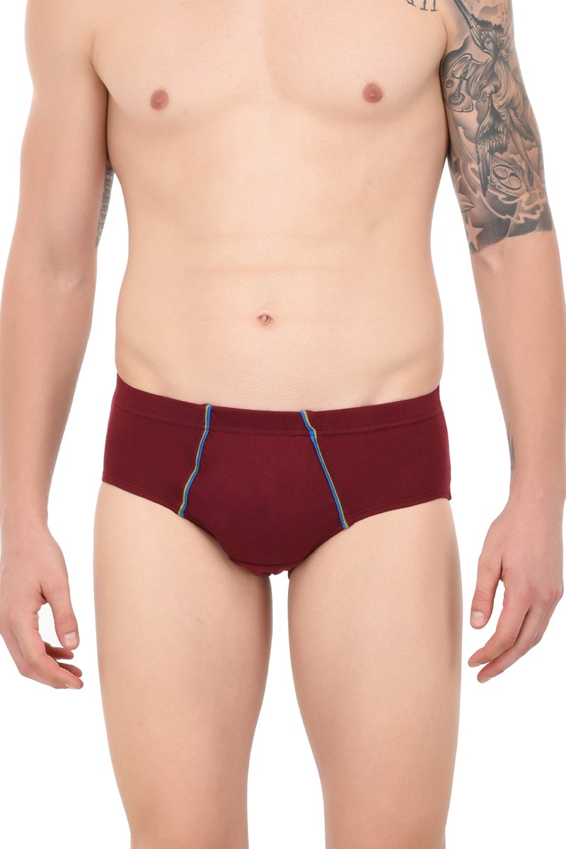 روبا سروال داخلي من روبا للرجال بقصة فرنسية I/E من 3 قطع قياس L متعدد الألوان - Image 2